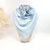 foulard bleu 3