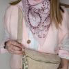 foulard vieux rose 2