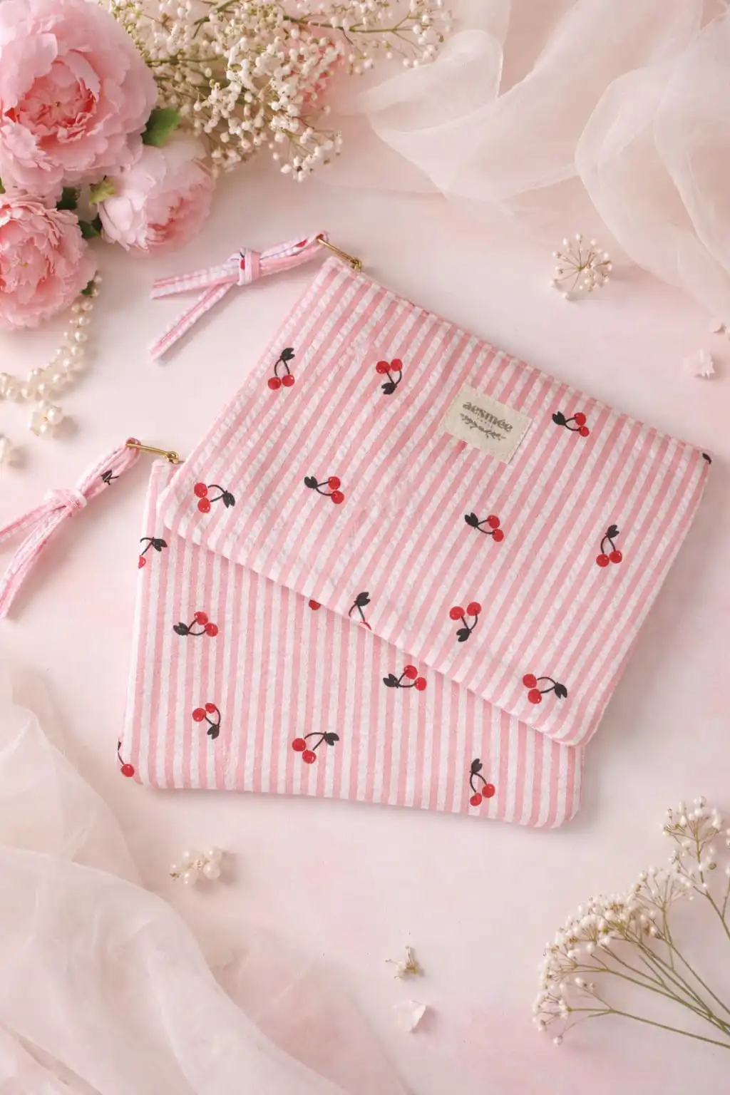 pochette cerise 1