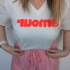 Tee shirt amour rose lfuo