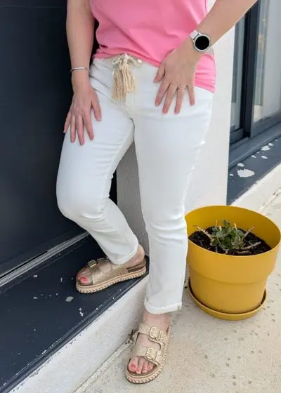 pantalon blanc 7