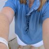 blouse bleue 2