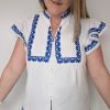 chemise blanche broderie