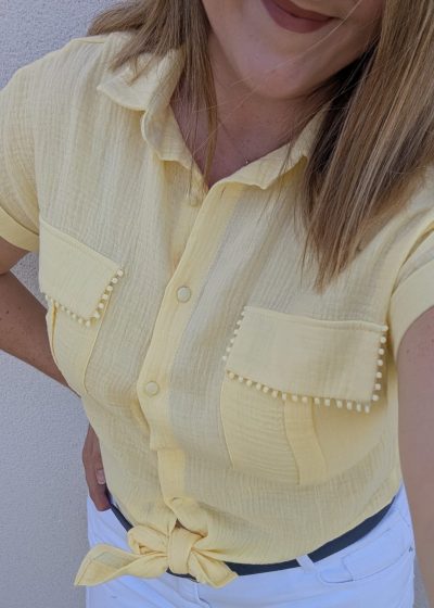 chemise jaune 4