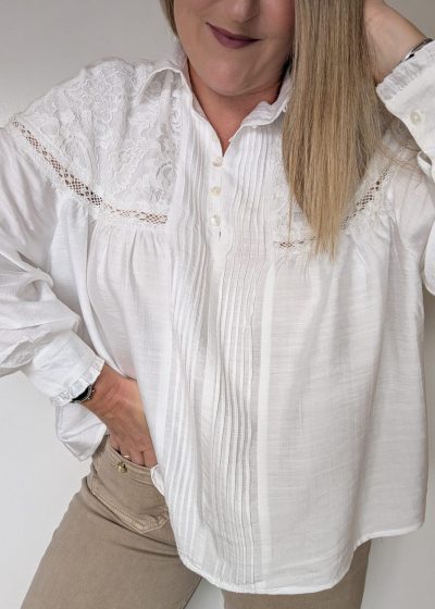 blouse blanche