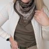 foulard kaki