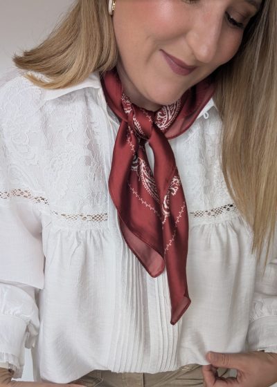 foulard rouge 3