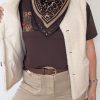 foulard leopard