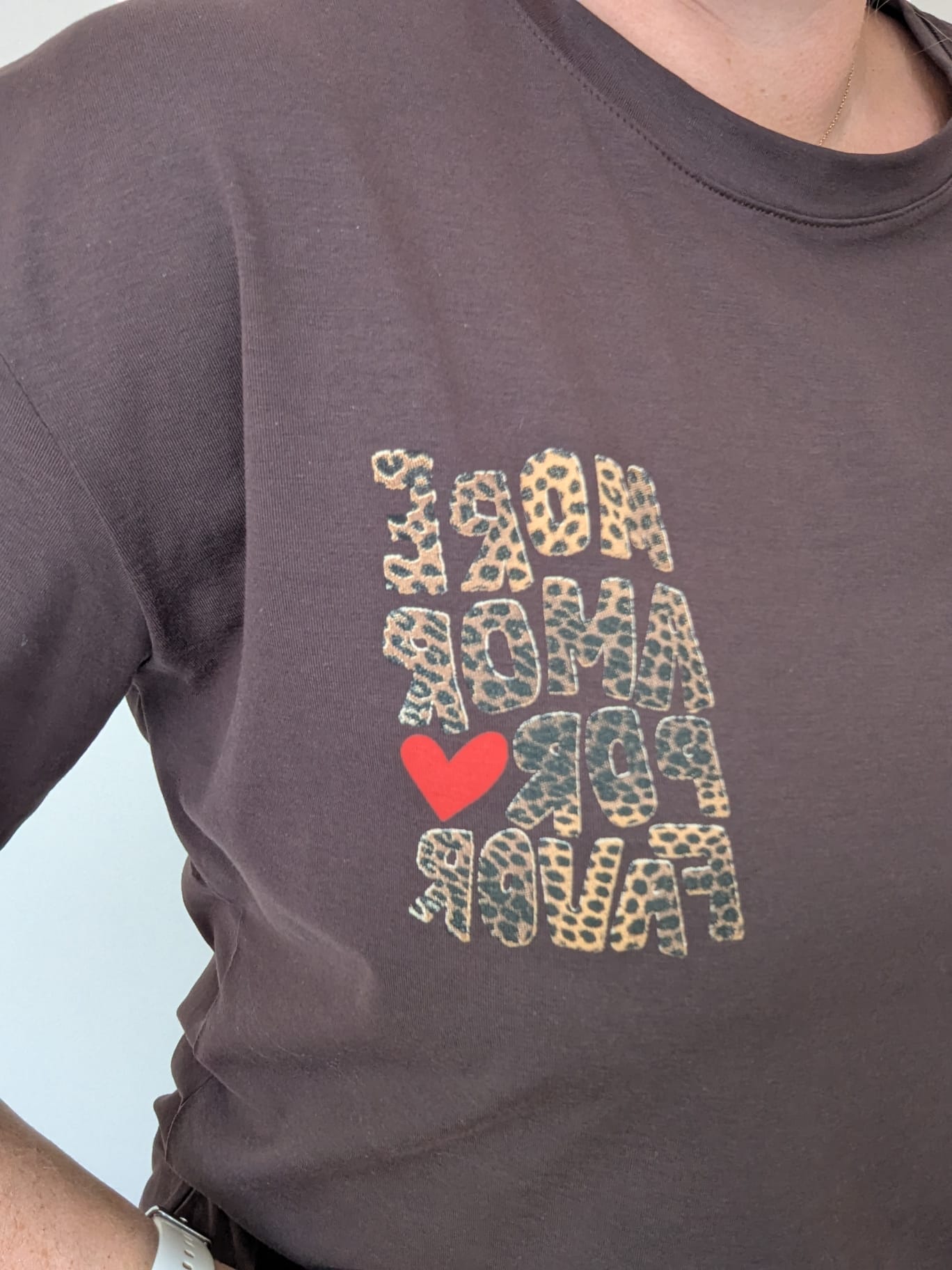 t shirt chocolat 1