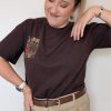 t-shirt chocolat