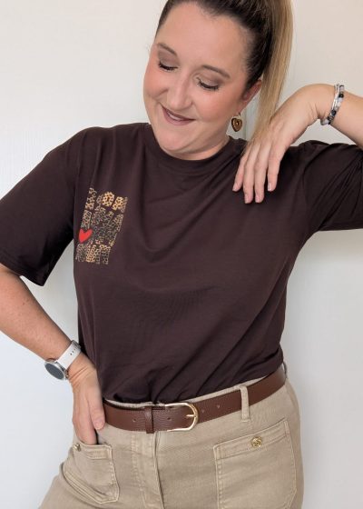 t-shirt chocolat